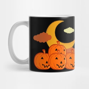 Moon Pumpkin Mug